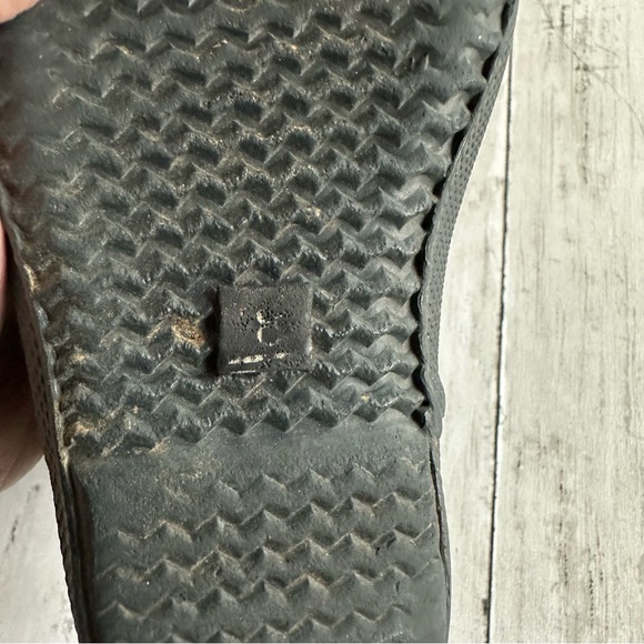 PREOWNED KIDS GIRLS BLACK HUNTER RAIN BOOTS SIZE 8 - Picture 9 of 12